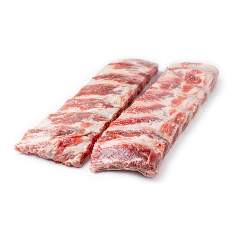 Beef back ribs center cut